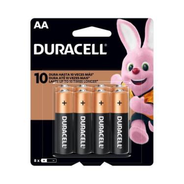 Imagem de Pilha AA Duracell 8 Unidades