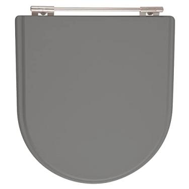 Imagem de Tampa de Vaso Acrilico Calypso Ambar (cinza Escuro) para vaso Incepa Laufen