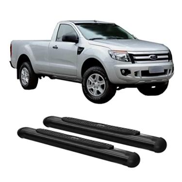 Imagem de Estribo Ranger 1995 a 2012 OVAL OBLONGO PRETO C/S
