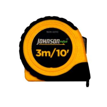 Imagem de Johnson Level & Tool Fita métrica 1828-0010/polegadas, 3 m, preto/amarelo, 1 fita