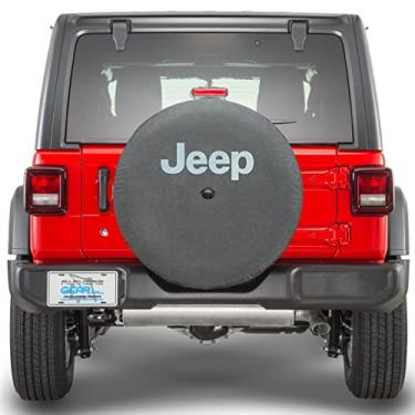 Imagem de Mopar 82215708 Jeep Logotipo Pano de reserva capa de pneu Wrangler