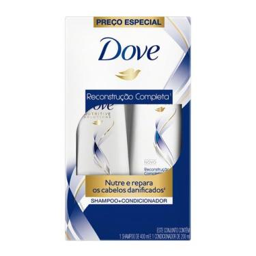 Imagem de Kit Dove Reconstrução Completa Com 1 Shampoo De 400ml + Condicionador