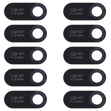 Imagem de For Huawei Y6 Pro 2019 / Y6 2019 10pcs Back Camera Lens (Black)