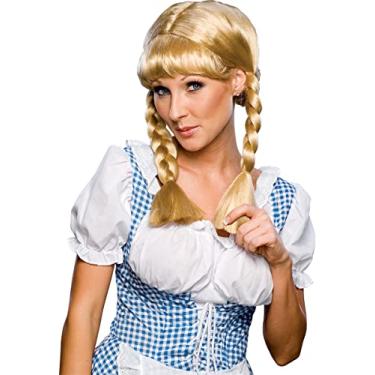 Imagem de Rubie's Peruca de vaqueira loira, Multicor, tamanho nico