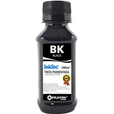 Imagem de Tinta Inktec Preta Pigmentada para Impressora Epson (100ml)