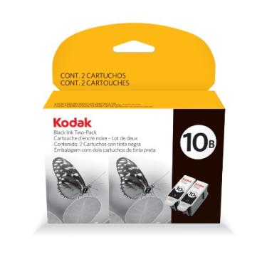 Imagem de Kodak Cartucho de tinta 8240236 10B pacote com 2 tintas (preto)