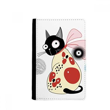 Imagem de Porta-passaporte para amantes de animais de estimação fofo porta-cartão Notecase Burse, Multicolor
