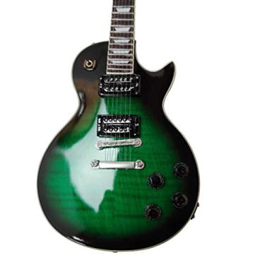 Imagem de AXE HEAVEN Slash Guitar modelo Les Paul padrão Anaconda Burst escala 1:4 mini guitarra
