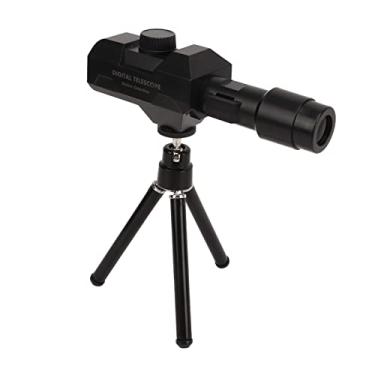 Imagem de Telescópio Monocular Digital para Adultos, 70X 1920X1080 WIFI High Powered Monocular com Tripé, Óculos de Detecção de Movimento para Crianças para Concertos de Observação de Aves