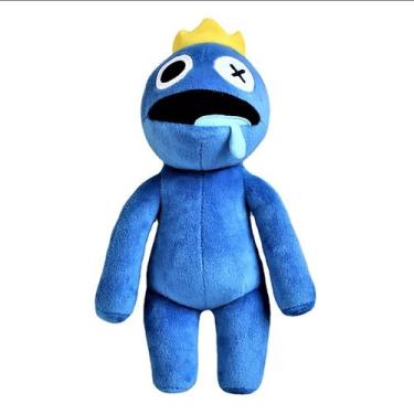 Roblox Pelúcia Azul Boneco Babão Rainbow Brinquedo Friend Original