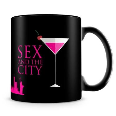 Imagem de Caneca Personalizada Sex and the City (100% Preta)