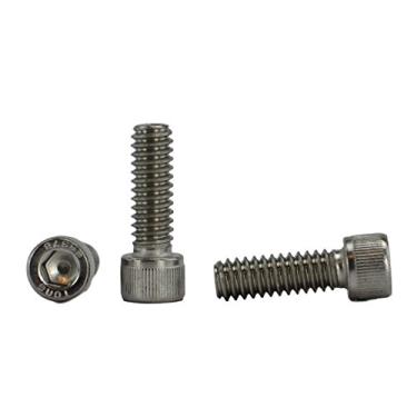 Imagem de Parafusos de cabeça de soquete de aço inoxidável 1/4-20 x " (1,27 cm a 7,62 cm disponíveis), rosca completa, unidade sextavada, aço inoxidável 18-8, rosca grossa, 1/4-20 x 3/4"