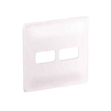 Imagem de Placa 1+1 Posto C/ Suporte 4x4 Br Zeffia 680174 – Pial