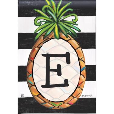 Imagem de BreezeArt Monograma “E” Bandeira de jardim do Sul 31384E