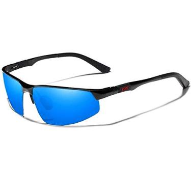 Imagem de Óculos de Sol Masculino Esportivo Kingseven Proteção Polarizados UV400 Gradiente N9121HF1 (C1)