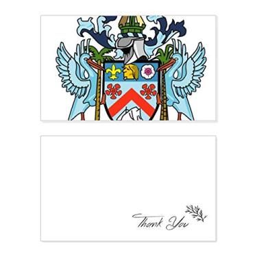 Imagem de Emblema nacional de São Cristóvão e Névis Cartão de agradecimento de aniversário aniversário saudações casamento agradecimento