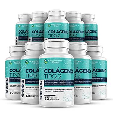 Imagem de Colágeno Tipo 2 I I 10x 60 Cápsulas + Vitaminas Máx 1 Ao Dia
