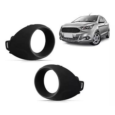 Imagem de Grade Moldura Farol Milha Ká 2015 2016 2017 2018 Par