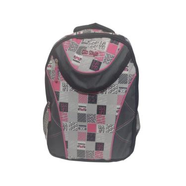Imagem de Mochila Clio Style Backpacks Feminina CG5342 - Preto e Rosa-Feminino