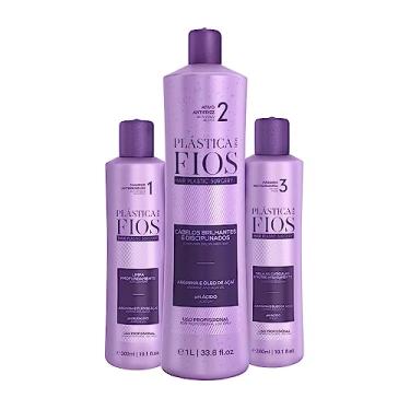 Imagem de Cadiveu Plástica dos Fios Passo 2 Selagem Térmica 1L - Shampoo e Máscara 300ml