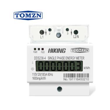 Imagem de Medidor Consumo Energia Mono 110V 100A DDS238-4 TOMZN