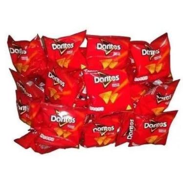 Imagem de Biscoitos Salgadinhos Elma Chips Doritos Caixa Com 30 De 22g