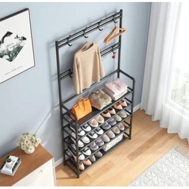 Imagem de Sapateira Organizador Porta Sapatos 15 Pares C/Ganchos