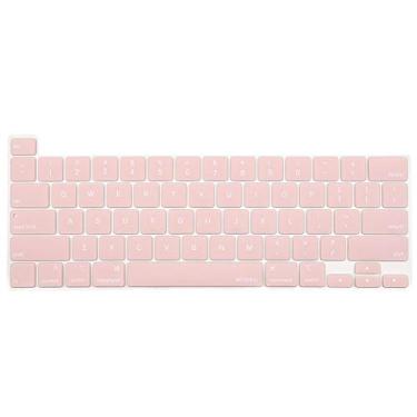 Imagem de MOSISO Capa de teclado compatível com MacBook Pro 33.0 cm M2 2023, 2022, 2021 2020 M1 A2338 A2289 A2251 e compatível com MacBook Pro 16 2020 2019 A2141 Touch ID, película protetora de silicone,