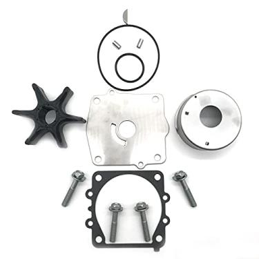 Imagem de MOTOCEO Kit de reparo de impulsor de bomba de água substituível para motor de popa Yamaha 6N6-W0078-01 6N6-W0078-02 18-3313-1 115 130HP 1997-2009