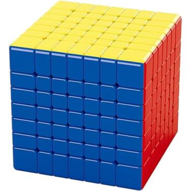 Imagem de Bokefenuo Moyu Meilong Cubo magnético 7x7 V2 Speed Cube sem adesivo 7M V2 63 mm Cubo 7x7x7 2023 Novo