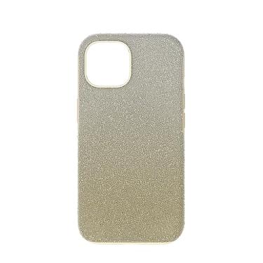 Imagem de SWAROVSKI Capa para smartphone alta, degradê colorido, iPhone® 15, dourado