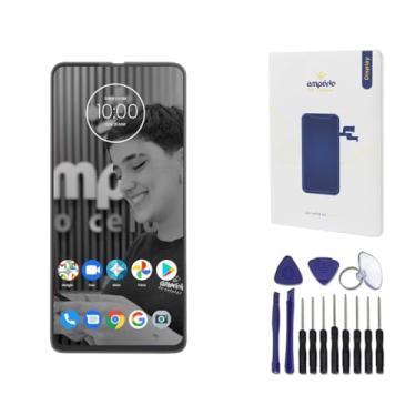 Imagem de Tela Frontal Display Touch Compatível Moto One Hyper Empório Standard Preto