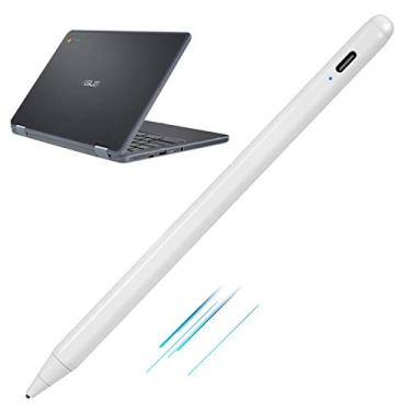 Imagem de Caneta Stylus Chromebook Flip 2 em 1 para laptop com tela sensível ao toque, caneta ativa, caneta capacitiva digital para ASUS Chromebook Flip 2 em 1 caneta Stylus para laptop com ponta ultrafina,