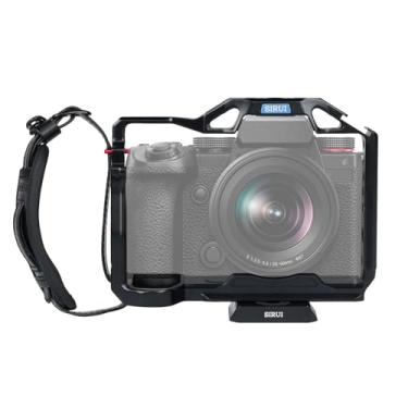 Imagem de SIRUI Gaiola de câmera S5II S5IIX G9 II com alça de pulso, gaiola completa para Panasonic LUMIX S5II S5IIX G9 com Arca-Swiss integrado, trilho NATO, sapata fria, vários orifícios rosqueados de 1/10.2
