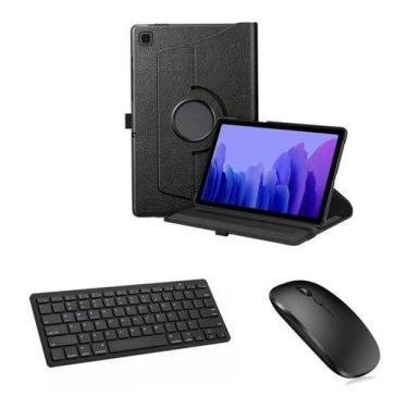 Imagem de Capa Case  Tablet Galaxy Teclado E Mouse Bluetooth S6 Lite - Skin Zabo