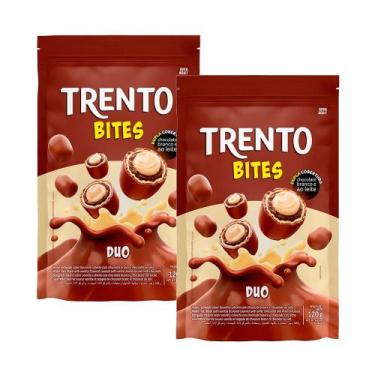 Imagem de Kit 2 Chocolate Trento Bites Duo 120g