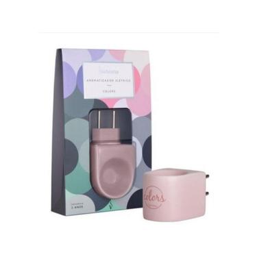 Imagem de Aromatizador Elétrico Porcelana Rosa - Via Aroma