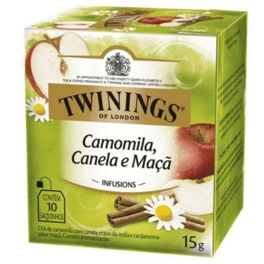 Imagem de Chá Camomila Canela Maça TWININGS 15g