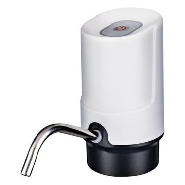 Imagem de Bomba Elétrica Slim Para Galão de Água Recarregável USB - EURO HOME
