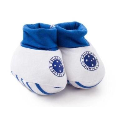 Imagem de Meia Pantufa Bebê Cruzeiro Oficial - Revedor