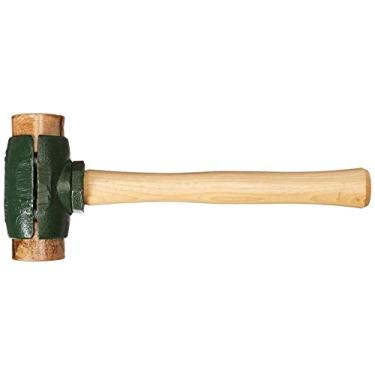 Imagem de Garland Martelos de cabeça dividida Mfg 31004, diâmetro de 5 cm, alça de 35,5 cm, couro cru