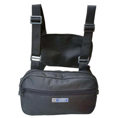 Imagem de Bolsa Tiracolo Pochete Motoboy Transversal Peitoral Leirbag Bolsas