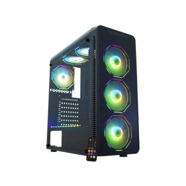 Imagem de Gabinete Gamer K-Mex Infinity Polygon CG-08G8-Unissex