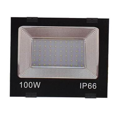Imagem de Refletor Holofote LED SMD 100W IP66 3000K Branco Quente Bivolt - Delt
