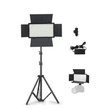 Imagem de Iluminador De Led Painel U800+ 1120 Leds+fonte+tripe 2m - Genérica, 11