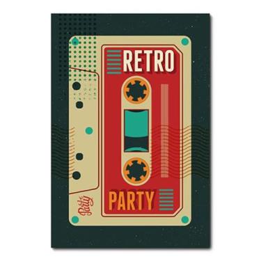 Imagem de Placa Decorativa - Fita Cassete - Retro - 0586plmk - Allodi