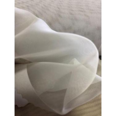 Imagem de Tecido Voal Branco Liso Para Cortina Largura 2,80m X 4mts - ART DECORA
