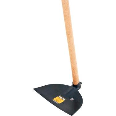 Imagem de Enxada larga 248x305mm com cabo olhal 38mm redondo - Vonder