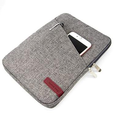 Imagem de Capa protetora resistente à água para tablet, bolsa portátil compatível com GPD Win Max 2 de 10,1 polegadas (cinza escuro)
