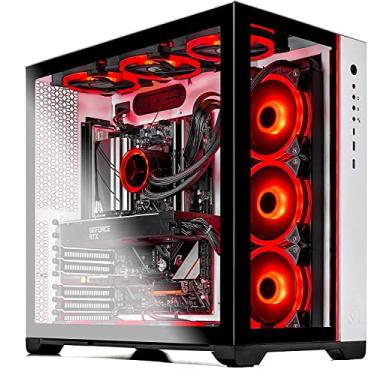 Imagem de Skytech Prism II Gaming Computer PC Desktop - AMD Ryzen 7 5800X 8-Core 3,8GHz, RTX 3080 Ti 12G GDDR6X, 1TB NVMe Gen4 SSD, 16GB DDR4 3200, ventiladores RGB, 360 mm AIO, AC WiFi, Windows 10 Home 64-bit, Branco